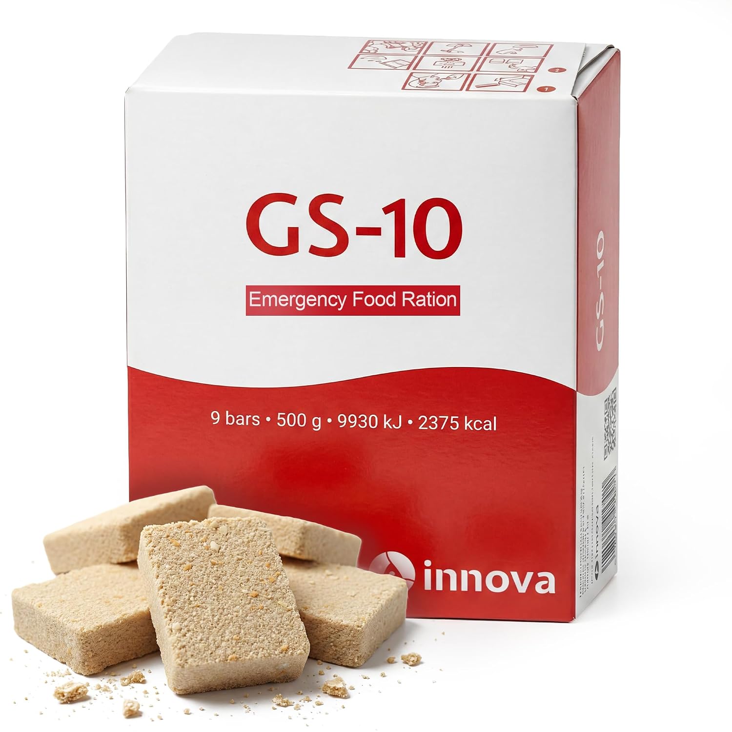 GS-10 Emergency Food Ration – pakovanje od 500 g sa devet štangli