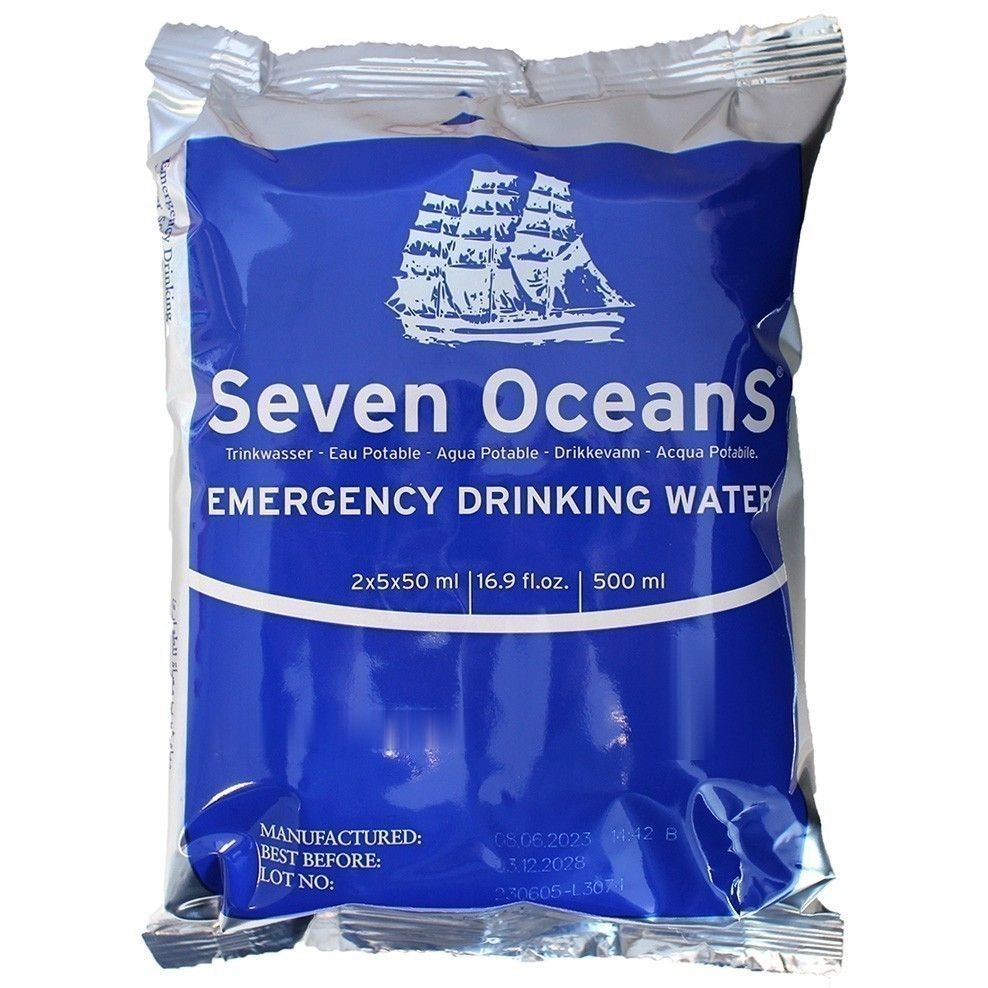 Seven OceanS pitka voda za nuždu – pojedinačna jedinica od 500 ml u deset porcijskih vrećica